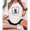 thumbnail image 3 of Feral Moms Social Club Shirt for Women Funny Raccoon Mom Tee Ivory Shirt Adult 2X-Large, 3 of 4