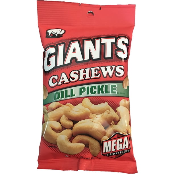 (Price/Case)Giant Snack 61520 Giants Cashews Dill 84 Ounce Walmart
