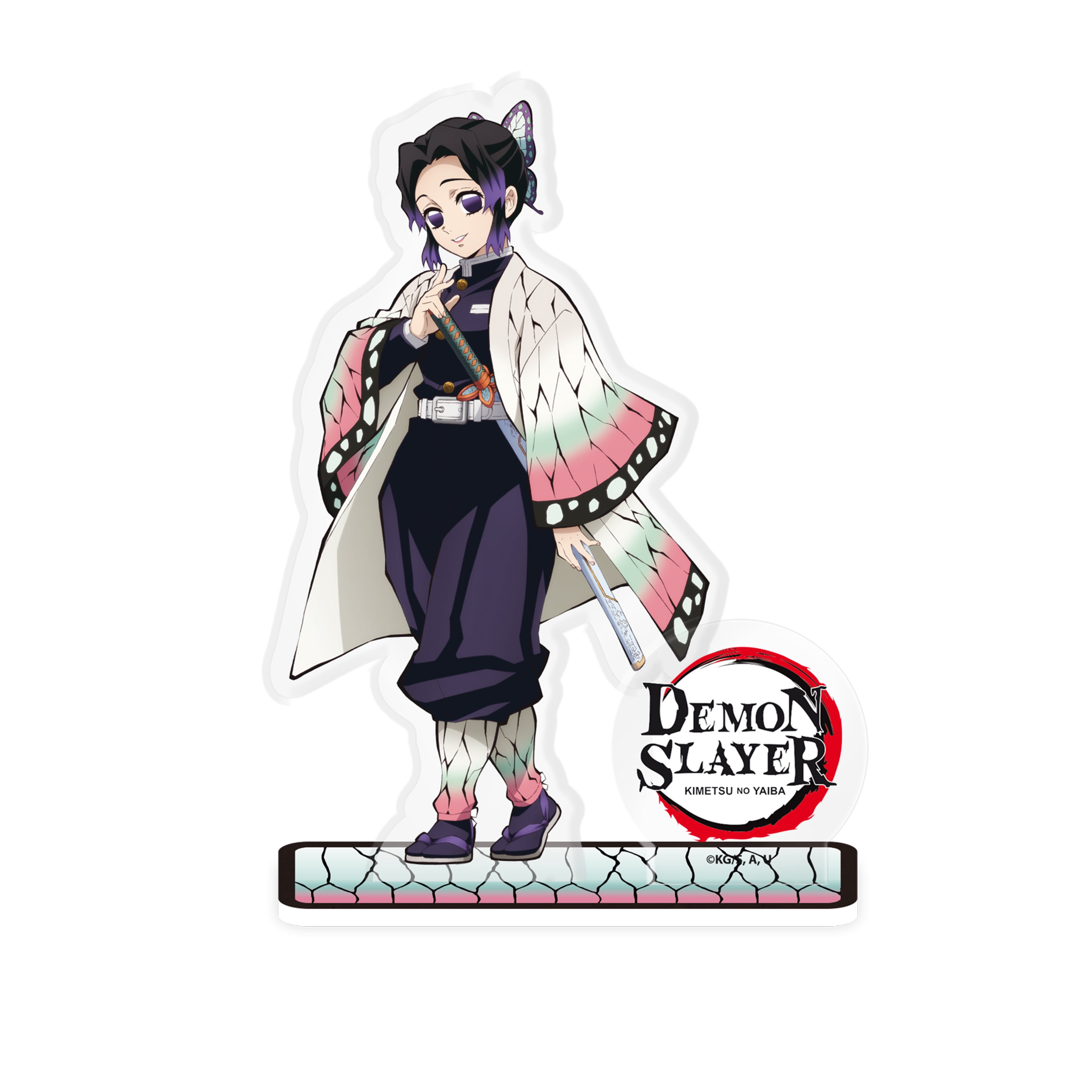 ABYSTYLE Demon Slayer Kimetsu no Yaiba Shinobu Kocho Cameroon | Ubuy Demon Slayer: Kimetsu no Yaiba Kochou Shinobu Acrylic Stand Pillar Training Arc KV 2 pieces display picture 1