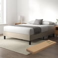thumbnail image 1 of Base de Cama Matrimonial Zinus Curtis Estructura Tapizada Color Beige. Fácil Armado., 1 of 8