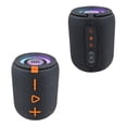 thumbnail image 3 of Bocina Bluetooth Inalámbrica Hi-Fi - 10W con Luces LED y TWS Puerto USB Micro SD, 3 of 7