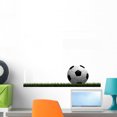 thumbnail image 1 of Soccer Ball Wall Mural by Wallmonkeys Peel and Stick Graphic (24 in W x 7 in H) WM213842, 1 of 4