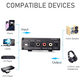thumbnail image 5 of DAC-K3 Mini HiFi Óptico/Coaxial/USB DAC Decodificador Audio Auriculares Amplificador Preamplificador de auriculares Amplificador de escritorio DC12V Zhivalor 2034551-1, 5 of 8