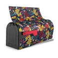 thumbnail image 3 of Goofa Rock Music Pattern Mailbox Cover, Mailbox Decoration with Magnetic Strips for Standard and Large Mailboxes, Easy Installation, Durable and UV-Resistant-21x18 in, 3 of 8