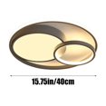 thumbnail image 3 of Bedroom Lamps And Lanterns Modern Simples Atmospheres Room Lamps Minimalists Round Ceiling Lamps Study Room Creatives Lamps And Lanterns, 3 of 5
