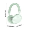 thumbnail image 3 of kladzum Over-Ear Bluetooth Headphones - High Fidelity Sound, No Sound Leakage Noise Cancelling Headphones, Long Battery Life for Sports, Work, Travel, 3 of 6