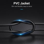 Cmple - 2 Pack High Speed HDMI Cable 1.5 ft 4k@60Hz Ultra Thin HDMI 2.0 Cable 4k HDMI Cable, ARC, 3D, 4k HDMI Cord - Flexible