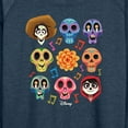 thumbnail image 3 of Coco - Musical Skulls - Women's Lightweight French Terry Long Sleeve Shirt, 3 of 5