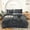 Gray, variant on MorroMorn 5 PCS Shaggy Duvet Cover Bedding Set - Fluffy Comforter Cover Long Faux Fur Luxury Ultra Soft Cozy (Hot pink, Full/Queen)