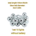 thumbnail image 3 of 1pc Party Decoration Led Mirror Disco Ball String Light, Mosaic Ball, Party Atmosphere Creation Prop, 3 of 5