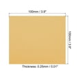 thumbnail image 2 of Unique Bargains Table Name Place Cards,50pack Favor Decor Foldable Blank Card, Gold Tone, 2 of 5