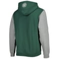 thumbnail image 3 of Men's Green/Gray Celtic Striped Raglan Pullover Hoodie, 3 of 3