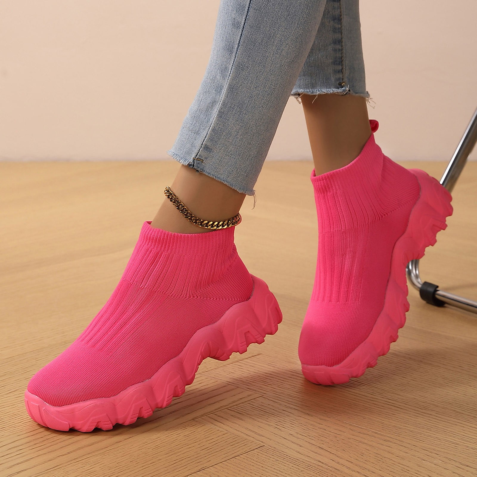 Slip on Walking Shoes for Women 2025 Fashion Comfortable Lightweight Mesh Running Tennis Trainer Gym Sneakers
