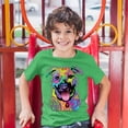 thumbnail image 3 of Tee Hunt Don't Judge My Pit Bull Youth T-Shirt Funny Andy Maxx Dog Lover Pet Owner Kids, Green, Large, 3 of 5
