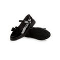 thumbnail image 3 of SIMANLAN Kids Girls Dress Shoes Ballet Flats Mary Jane Round Toe School Shoes(Little Kid/Big Kid) Black 2.5Y, 3 of 8