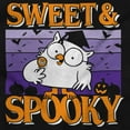 thumbnail image 2 of Tootsie Owl Sweet Spooky Halloween Hoodie Sweatshirt Women Men Brisco Brands S, 2 of 6