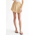 thumbnail image 2 of Ragstock Mustard Belted Houndstooth Skort, 2 of 4