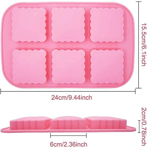 ABPETE Silicone Molds, 12 Zodiac Shape Craft Art Silicone Soap Molds, 12 Constellations soap molds, 2 Pack 12 Cavities Craft Molds, Best DIY Handmade Soap Molds for Gifts - Soap Making Supplies