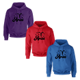thumbnail image 2 of Respect My Tshirt Aries- Embrace Your Ram Energy Zodiac Sign Unisex Hooded Sweatshirt, 4X, Purple, 2 of 4