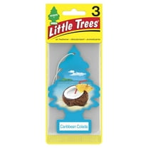 Little Trees Air Freshener Caribbean Colada Fragrance 3-Pack