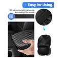 thumbnail image 5 of Autorder Cubierta de consola central para Kia Forte 2019-2024 Accesorios Cubierta de reposabrazos de fibra de carbono Anti-arañazos Almohadilla de consola central Protector de reposabrazos de cuero, 5 of 5