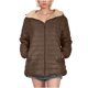 thumbnail image 2 of Parkas de manga larga para mujer, chaqueta de algodón polar liso y grande, abrigo cálido de lana de cordero, abrigo tipo suéter, abrigo para mujer, 2 of 7