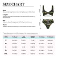 thumbnail image 6 of Daiia Carnival Mardi Gras3 Women's Bikini Set Two Piece Swimsuit High Waisted Bikini Adjustable Straps Bikini Perfect for Beach, Pool, and Summer Vacation-X-Large, 6 of 9