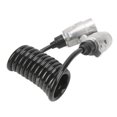 thumbnail image 3 of Cable de extensión para enchufe de remolque, 2 metros, 7 pines, Metal, estándar europeo, accesorio para coche Jadeshay A, 3 of 8