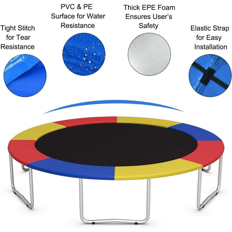 Trampoline Pad Trampoline Replacement Safety Pad No Holes for