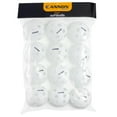 thumbnail image 3 of Cannon Sports 12-Inch Plastic Softballs – 12 Pack of Official Size Plastic Practice Softballs – Perfect for Hitting, Pitching, Batting, Recreational Play (White), 3 of 4