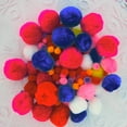 thumbnail image 4 of TINY HANDS Rainbow Pom-Poms - 100 pcs, Assorted Sizes & Colours (Ages 3+), 100pcs, 4 of 4