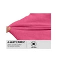thumbnail image 6 of Little Donkey Andy Women's Lightweight Recycled Polar Fleece Hiking Jacket Full Zip Thermal Ski Travel Outerwear Rose Heather XS, 6 of 7