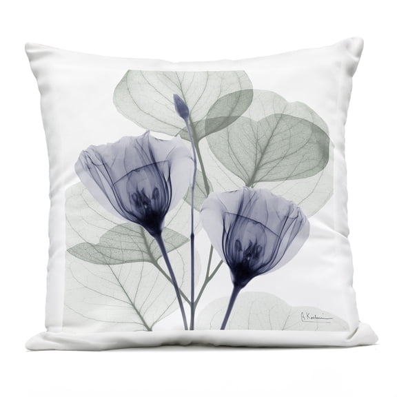 Stupell Industries - Earthy Tulips & Herbs Outdoor Pillow 18" x 18" by Albert Koetsier