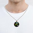 thumbnail image 4 of Frog Necklace Personalized Custom Photo Round Pendant Adjustable Stainless Steel Necklaces with Gift Box for Men Women Mothers Valentine's Jewelry Gift, 4 of 6