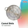 thumbnail image 2 of CHAMPS 16 in Round Easy Cleaning Stainless Steel Grill Pan, 2 of 7
