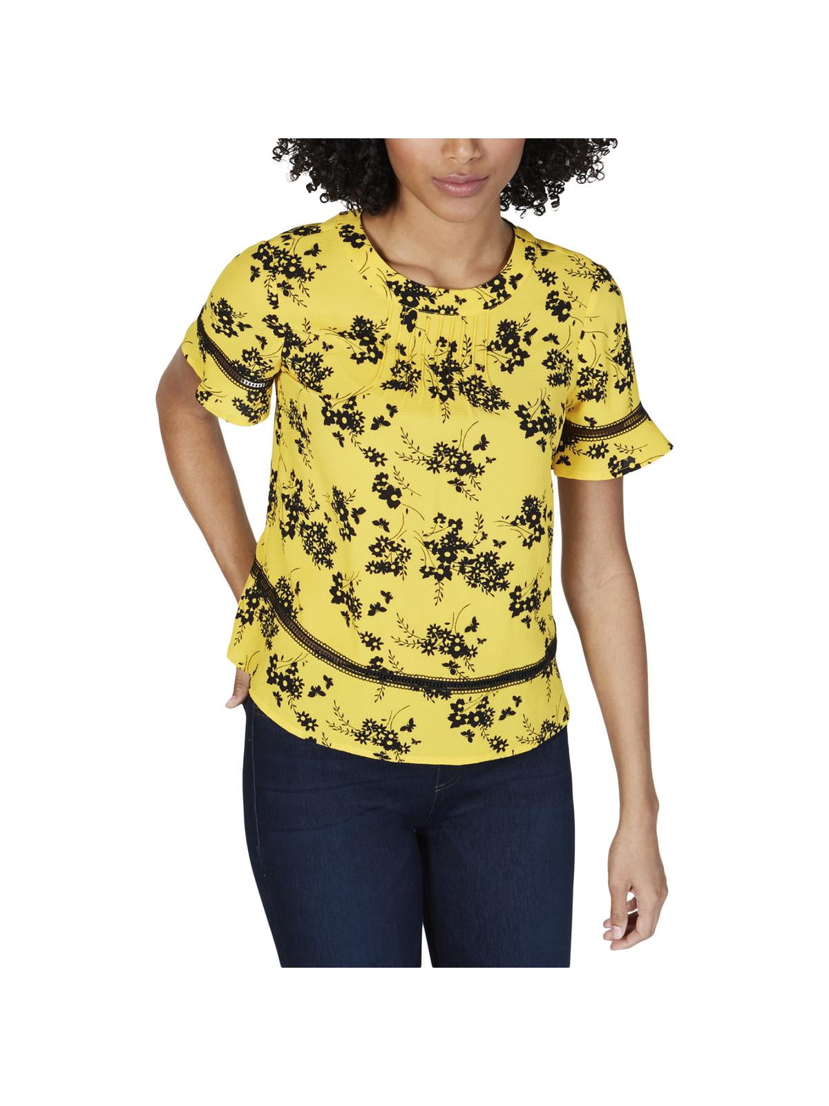 michael kors polo womens yellow