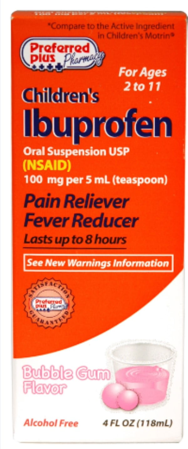 Ibuprofen Children's Oral Suspension Pain Reliever/Fever Reducer