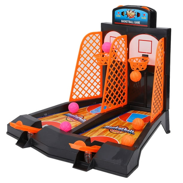COSTWAY Jeu de Basket-ball Arcade Enfants 2 en 1 Jeu de Balles