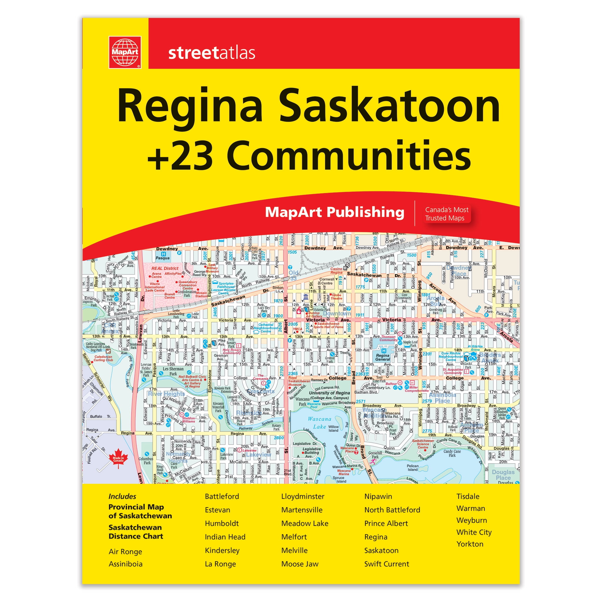 Atlas des communautés de Regina et de Saskatoon