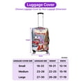 thumbnail image 5 of Santa is Coming Great Dane Merry Christmas Xmas Noel Truck Tree Travel Luggage Cover Danes Dog Lover Gifts Suitcase Dust Protective Decor - 02023, 5 of 5