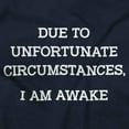 thumbnail image 2 of Funny I Am Awake Sarcastic Attitude Unisex Fleece Graphic Zip Up Hoodie Brisco Brands 3X, 2 of 6