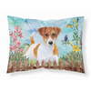 Jack Russell Terrier Spring Fabric Standard Pillowcase-30 x 20.5-