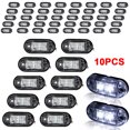 thumbnail image 1 of 5 luces LED posición laterales impermeables para camiones remolque 12 V-24 V () blancas, 1 of 8
