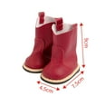 thumbnail image 4 of Botas de muñeca Zulema para muñeca de 18 pulgadas color rojo, 4 of 4