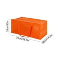 thumbnail image 3 of RBCKVXZ Heavy Duty Extra Large Moving Bags with Handles, Waterproof Foldable Storage Totes, Clothing Storage Bags, Packing Moving Boxes for College Supplies & Seasonal Storage, Orange, 3 of 6