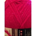 thumbnail image 2 of Red Heart With Love Metallic Fuchsia Yarn, 1 Each, 2 of 5