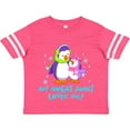 thumbnail image 3 of Inktastic My Great Aunt Loves Me Cute Penguins Girls Toddler T-Shirt, 3 of 5