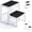 White-1, variant on Step Stool for Adults,Holds up to 500Lb,3 in1 Heavy Duty Sturdy Two StepStools for Kichen/Bathroom/High beds, Wooden&Metal Frame, Non-Slip Pads