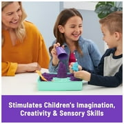 Kinetic Sand Sandbox Set Purple Sand, Tools & Storage