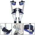 thumbnail image 3 of EPOTOOR 18-30 Inch Adjustable Drywall Aluminum Stilts for Taping Painting Painter Silver, 3 of 6